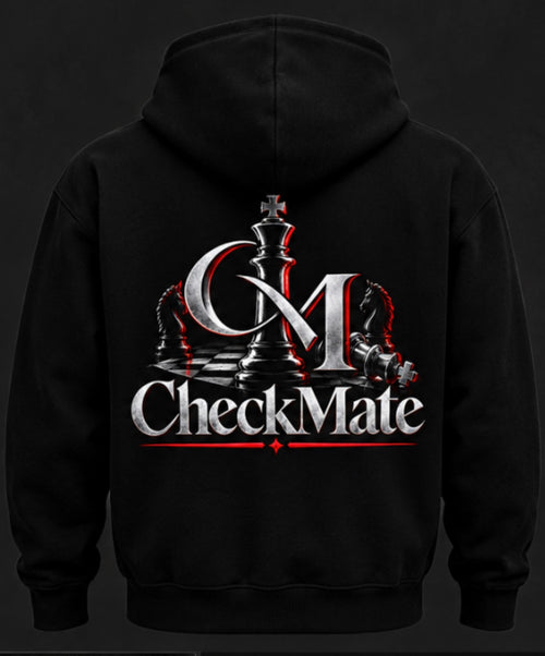 Zip-Up Black Hoodie